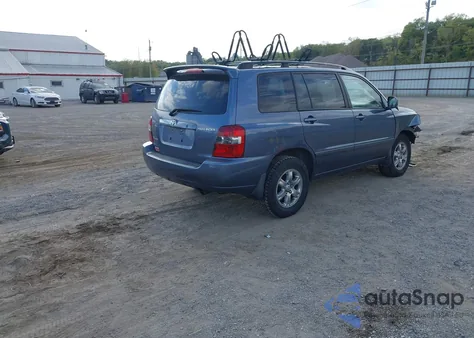 2007 Toyota Highlander V6 from USA, damaged, VIN JTEHP21A270231408